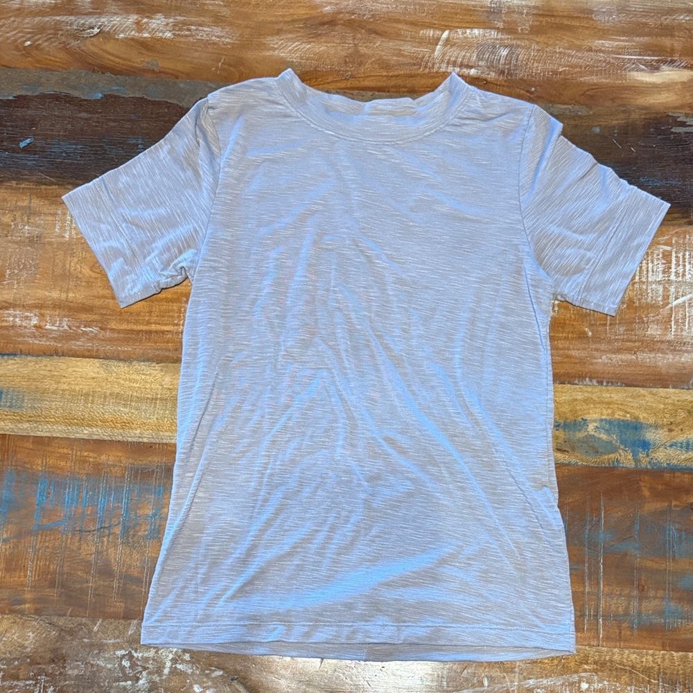 Zella Women’s Heather Beige/Gray T-Shirt size:S